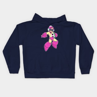 MEGAMAN BOUNCE BALL Kids Hoodie